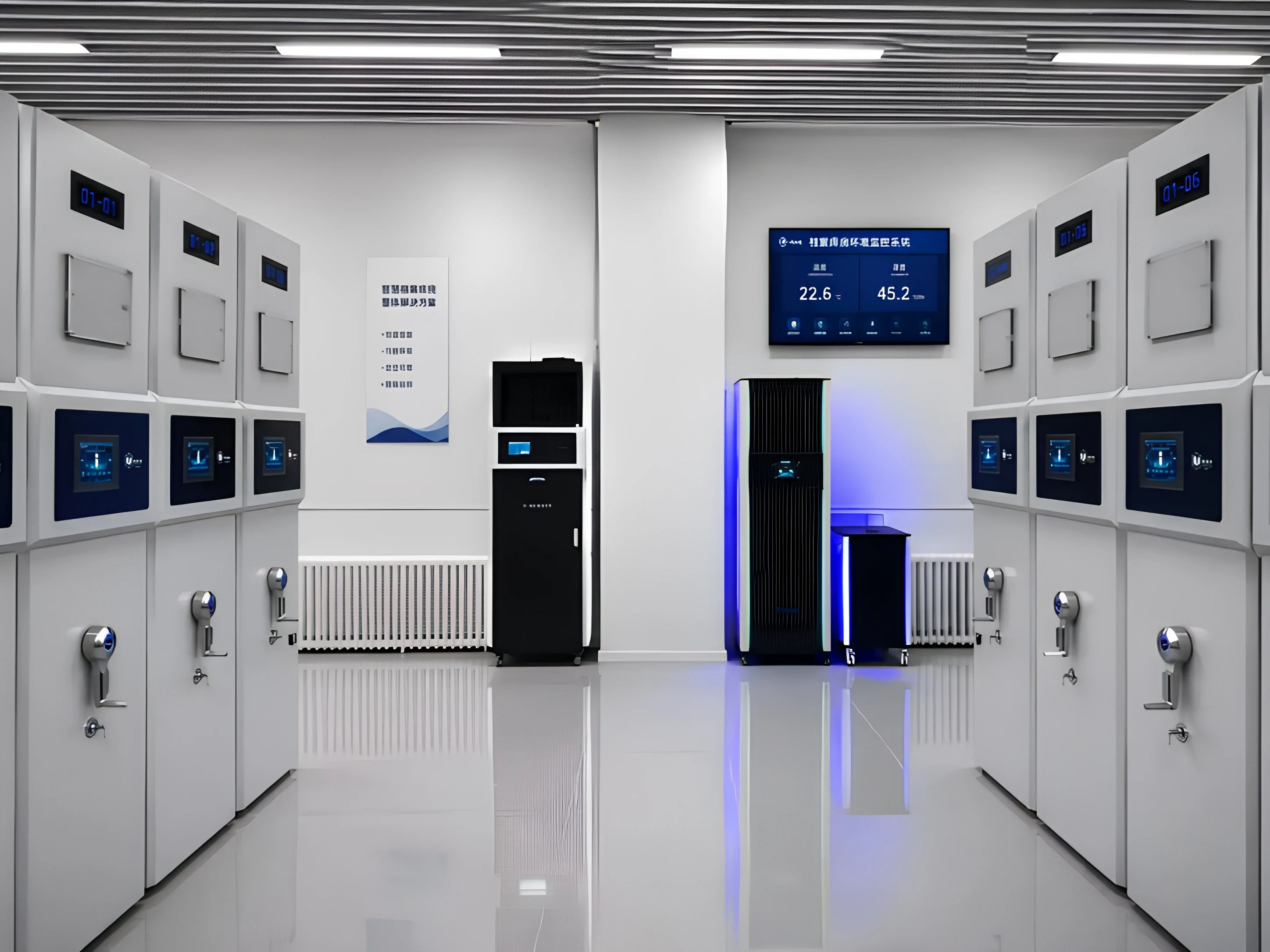CJS-HP100B Installed in Jiyuan Municipal Archives Vault