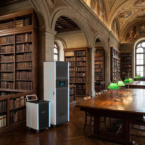 CJS-HP100B and Smart Water Cart in Grand Library Hall